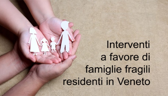 Bando "Famiglie fragili" - Regione Veneto